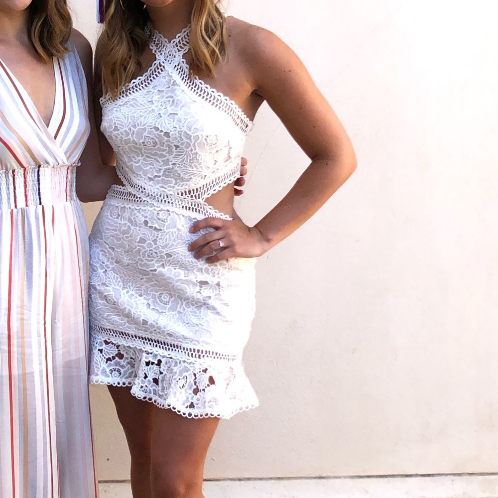 - White dress